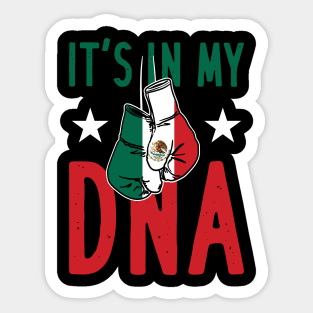 Mexican Boxing Sticker